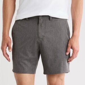 Men’s Golf Shorts Gray Forged 7” Inseam Size 36 NWT